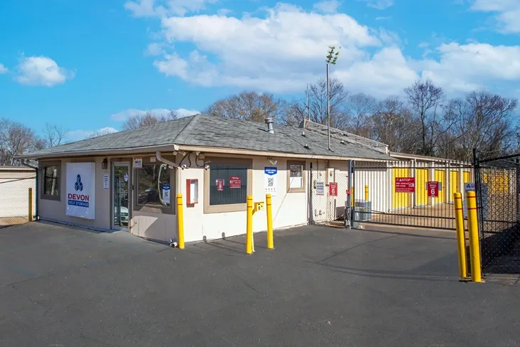 Gated entry to Devon Self Storage - West Street