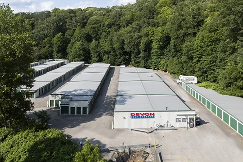 Devon Self Storage - 9153 - Camp Horne storage facility exterior view