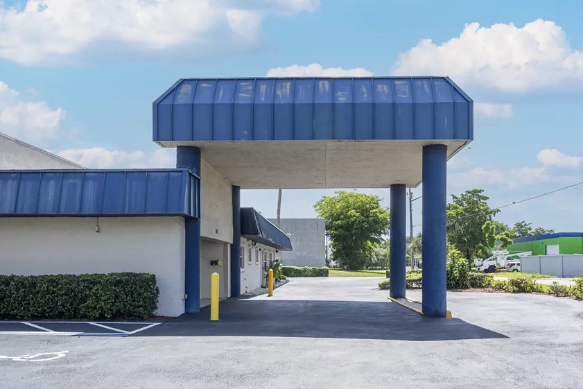 Entrance with Covering