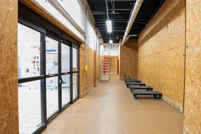 Indoor self storage units
