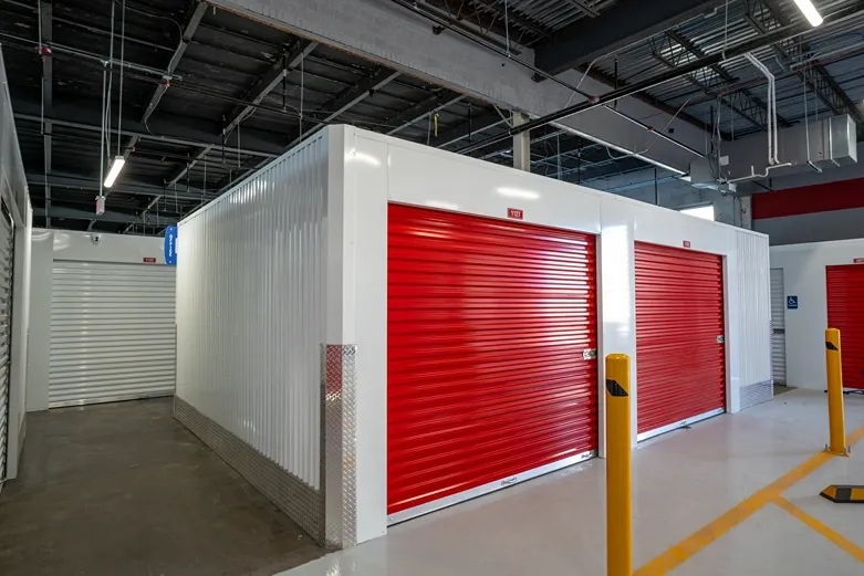 Loading dock inside self storage Springfield, MA