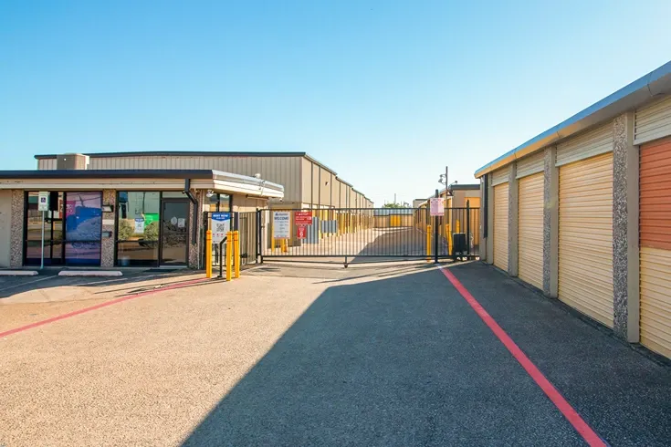 Gated entrance