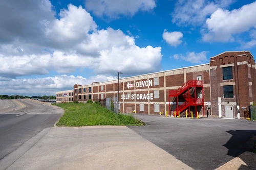 Devon Self Storage - 9196 - Union Blvd storage facility exterior view