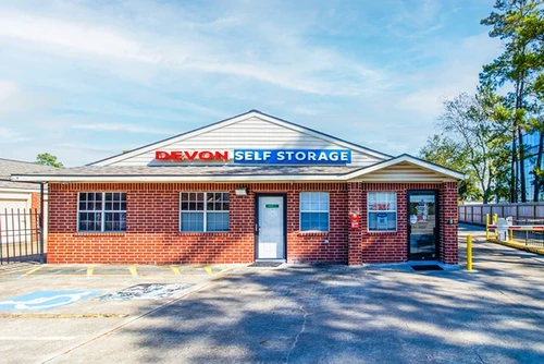 Devon Self Storage - 9274 - Veterans Memorial Dr storage facility exterior view