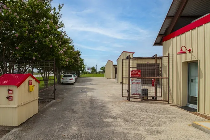 Gated entrance