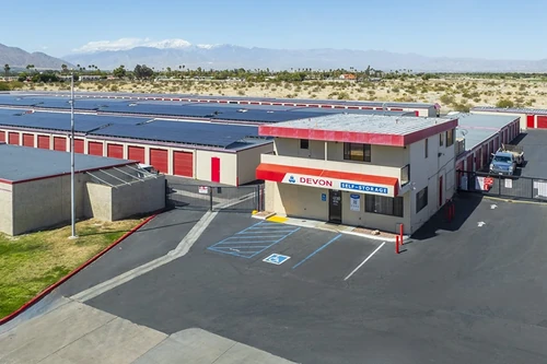 Devon Self Storage - 9102 - Ramon Road storage facility exterior view