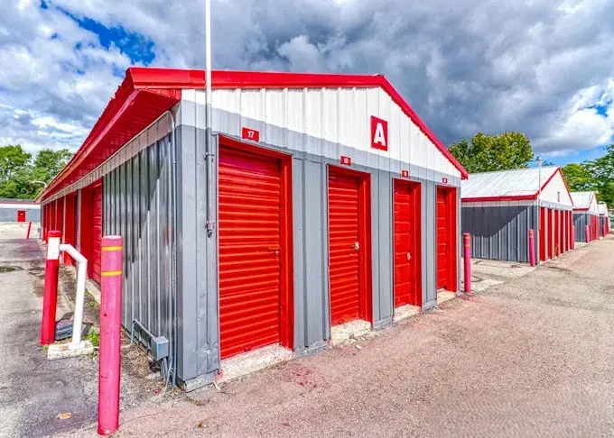 Drive up units with roll up doors