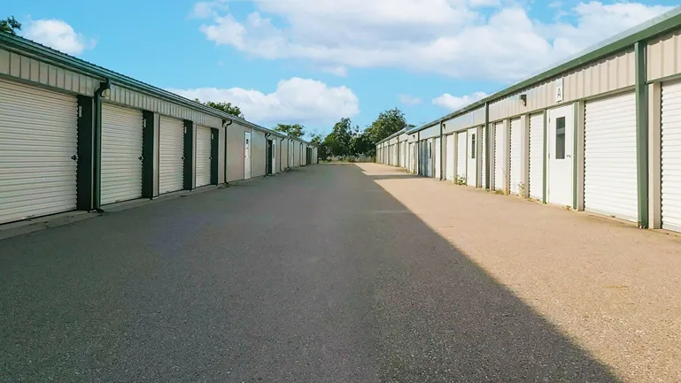 Exterior image of Devon Self Storage units in South Grand Rapids