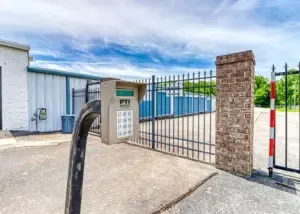 Keypad to secure, gated entry to storage units Springfield TN