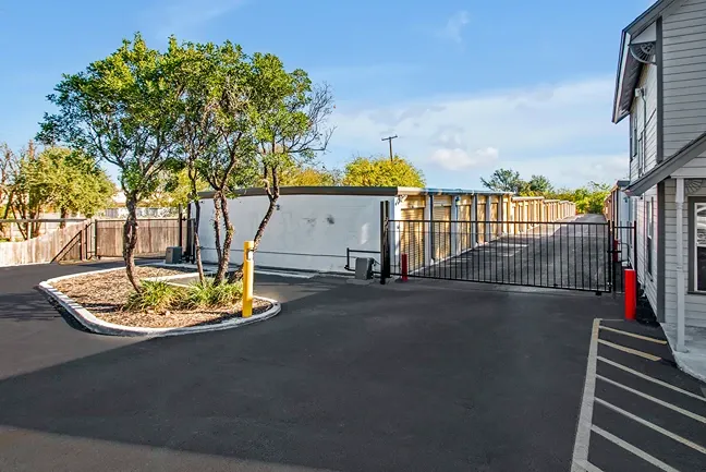 Gated entrance