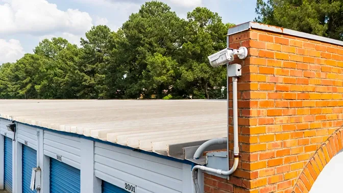 Exterior Image of Devon Self Storage Security Camera
