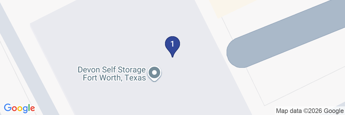 Map showing facility locations