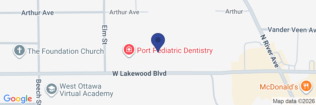 Map showing facility locations