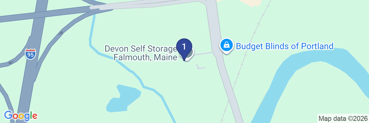 Map showing facility locations