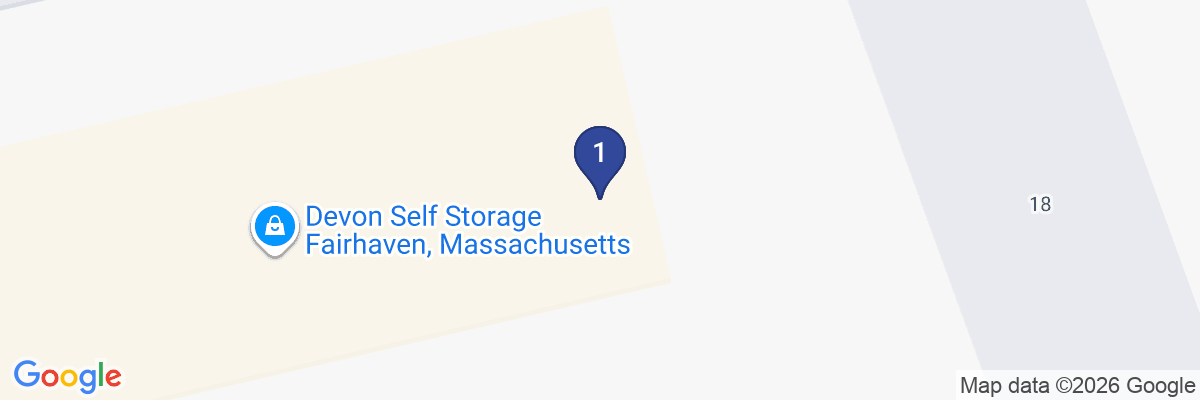 Map showing facility locations