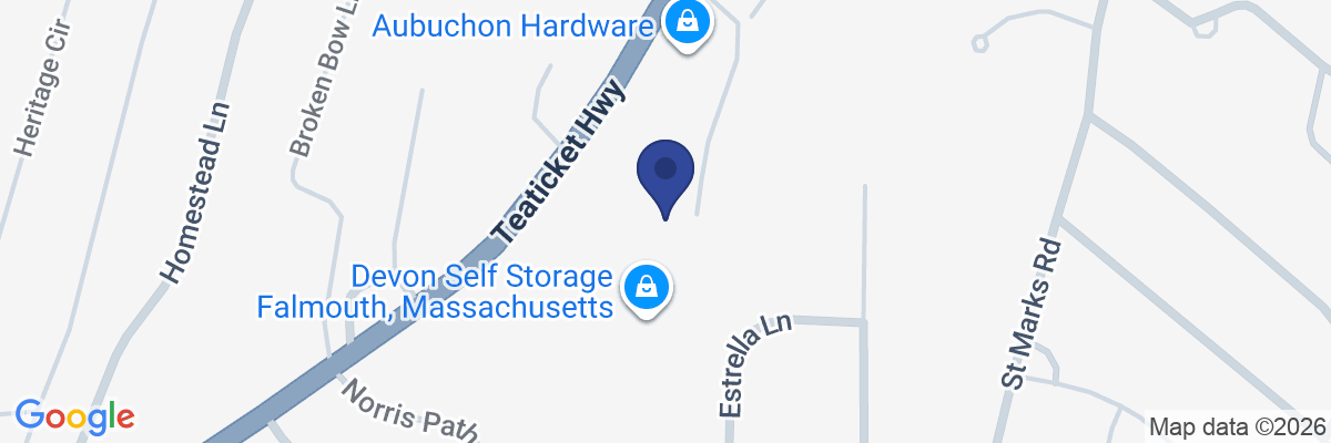 Map showing facility locations