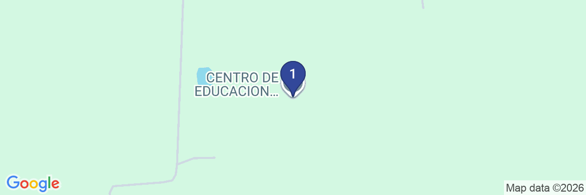 Map showing facility locations