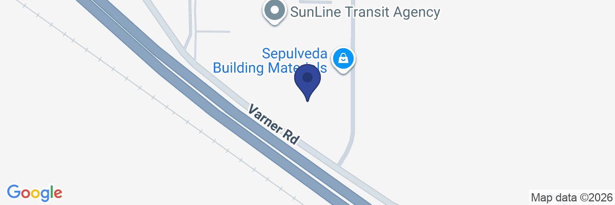 Map showing facility locations