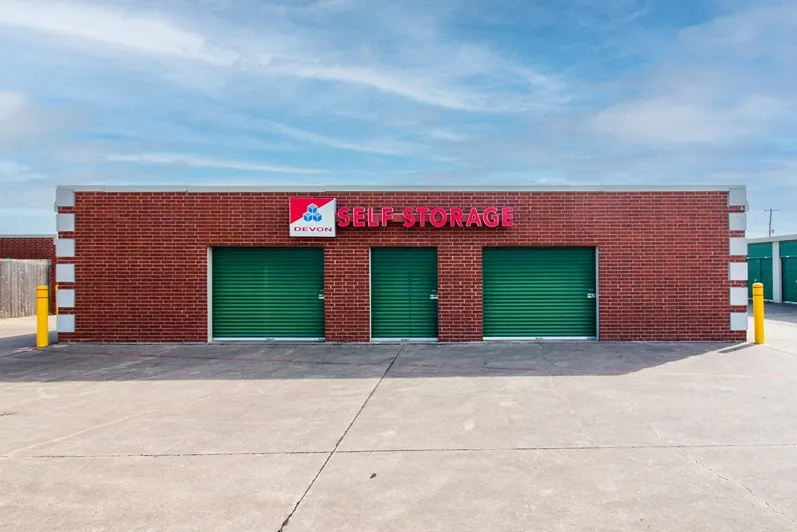 Exterior view of Self Storage in Greenville, TX
