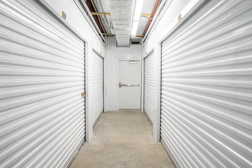 Indoor self storage units