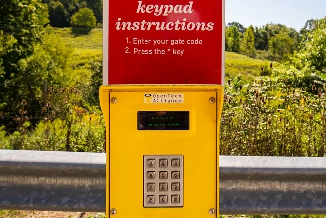 Self Storage in Pittsburgh, PA, key pad