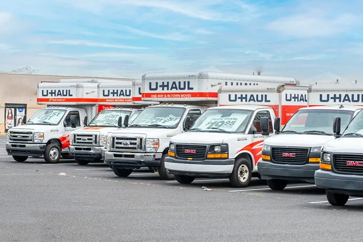 U-Haul trucks available for rental Devon Self Storage - Pennsauken
