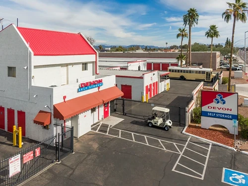 Devon Self Storage - 9128 - Mesa storage facility exterior view