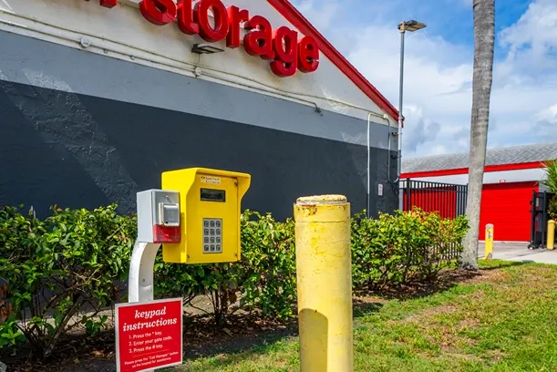keypad entry Okeechobee Storage Unit at Devon Self Storage