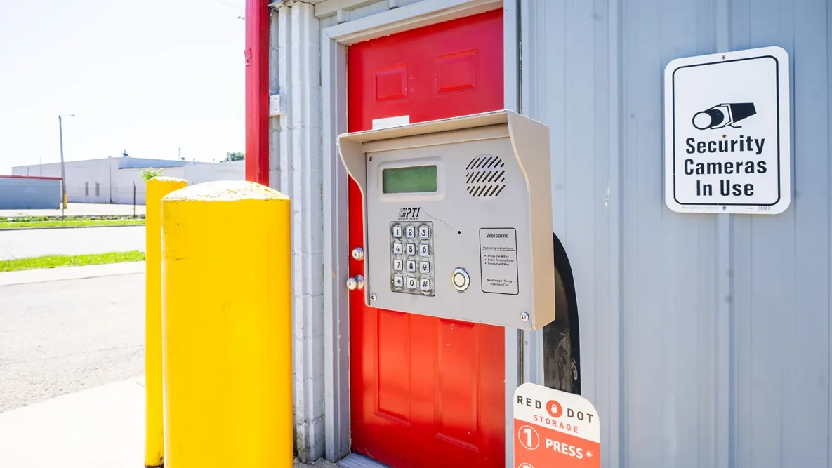 Exterior keypad