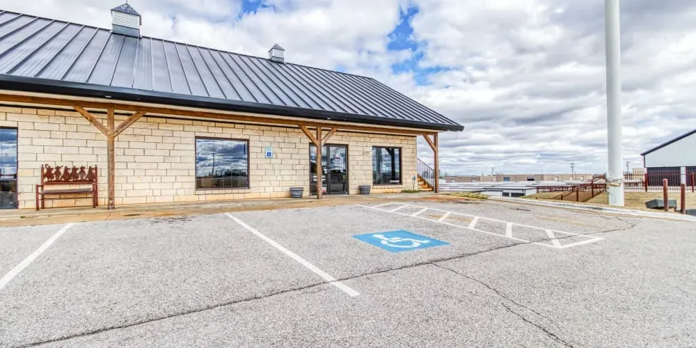 Office at Devon Self Storage in Yukon, Oklahoma
