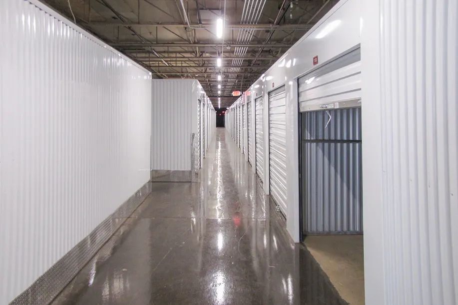 Storage facility hallway, Devon Self Storage - Warren