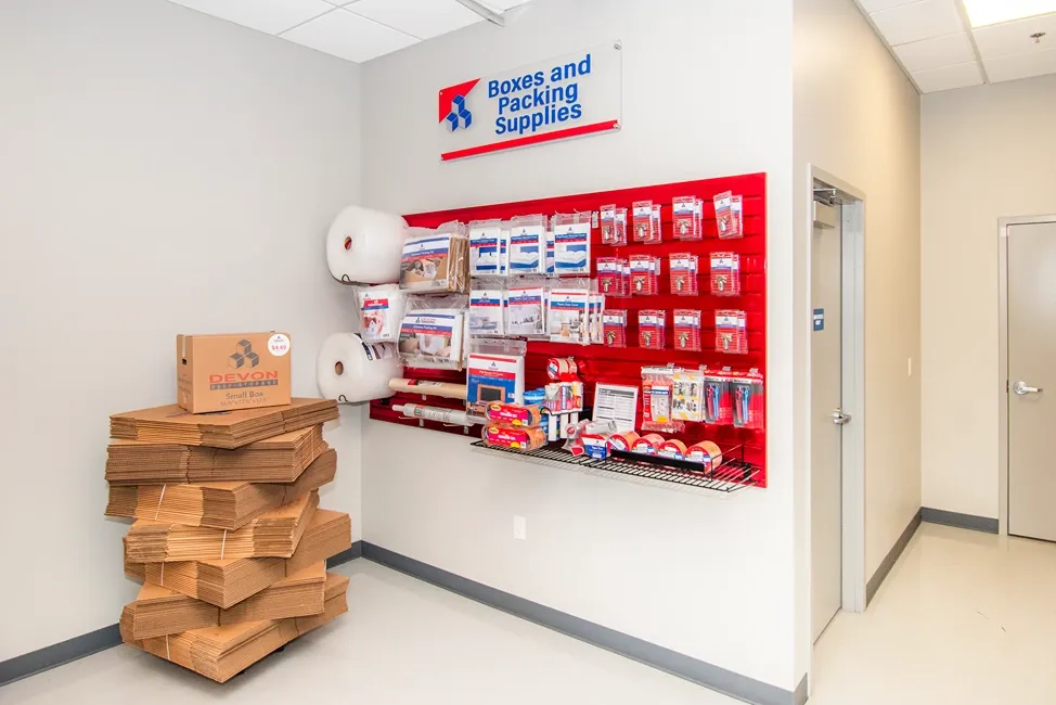 Interior merchandise image at Devon Self Storage Grand Rapids
