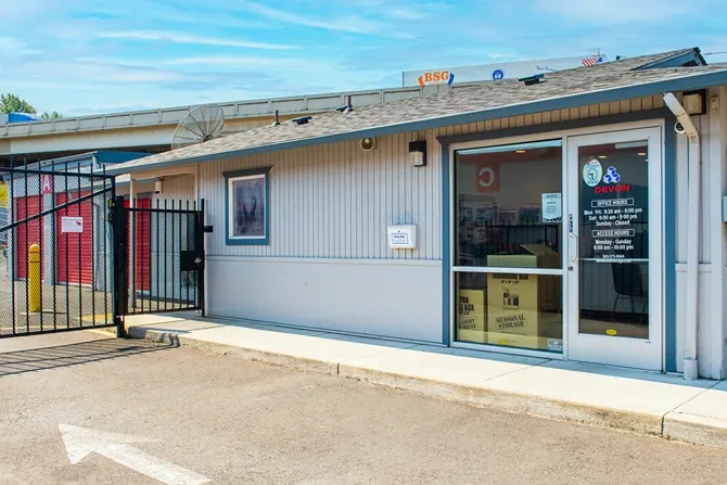 Exterior Image of Devon Self Storage office Schmeer Road