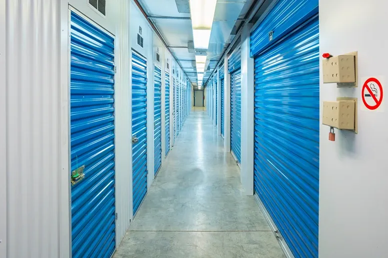 Interior image of Devon Self Storage units on Coursey Blvd