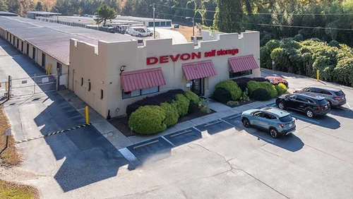 Devon Self Storage - 9156 - Spartanburg storage facility exterior view