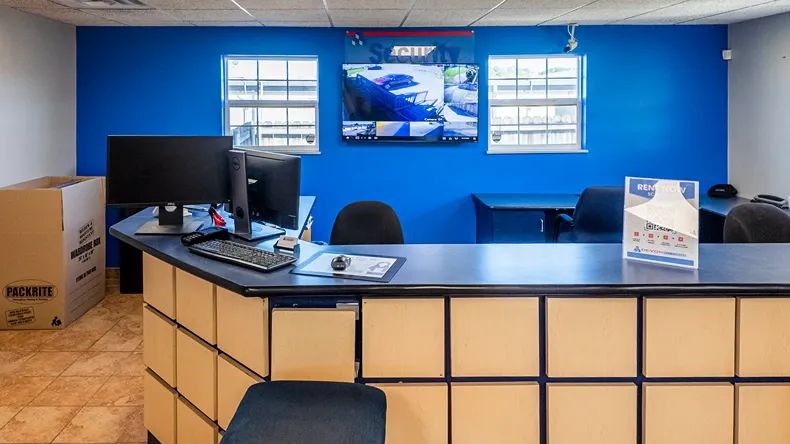 office of storage facility