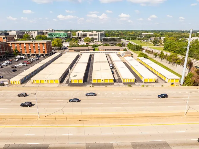 drone storage of facility