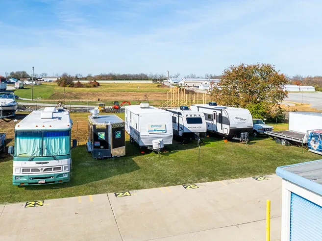 Outside RV Storage