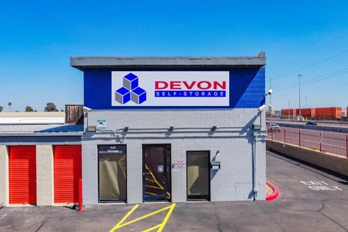 Devon Self Storage Glendale, Arizona - 4616 NW Grand Ave. storage facility exterior view