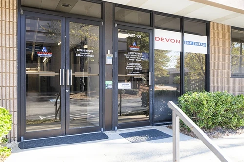Devon Self Storage Peachtree Corners, Georgia - 3120 Medlock Bridge Road storage facility exterior view